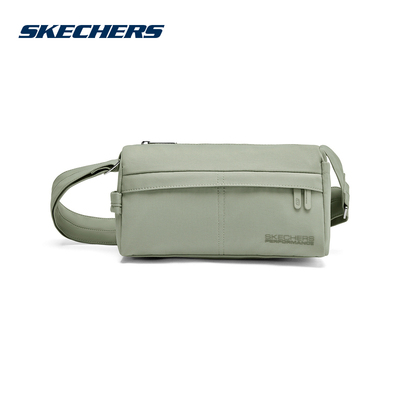 Skechers斯凯奇男女斜挎包休闲百搭多功能单肩包 P325U011/02BV