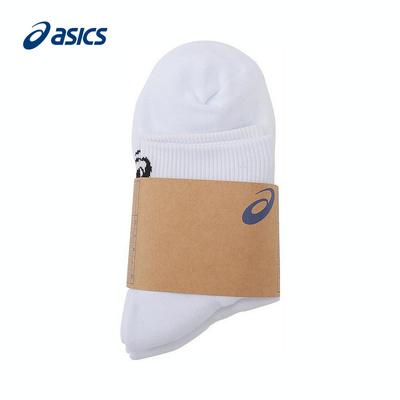 ASICS|（新款）2025F/W中性三双装袜子 3013B010-100