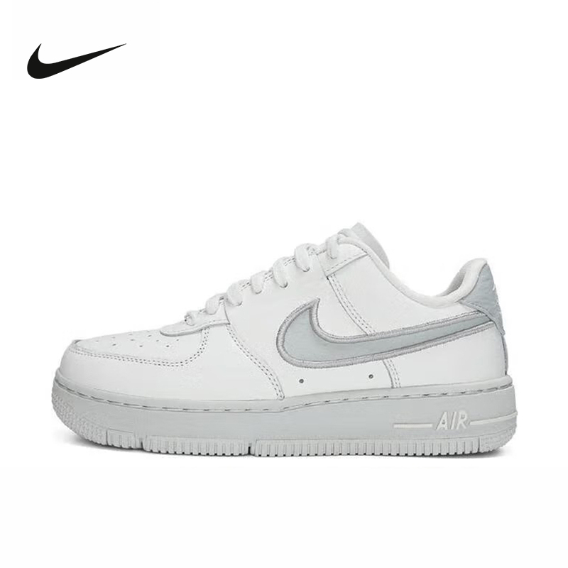 Nike耐克女鞋空军一号运动鞋 AF1低帮复古板鞋小白鞋FJ7409-101