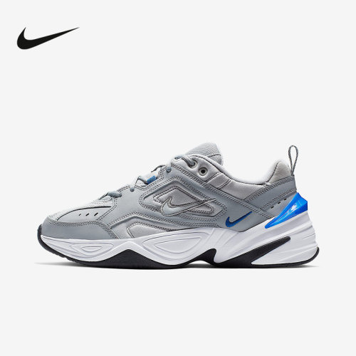 Nike耐克男鞋M2K Tekno复古老爹鞋灰色厚底休闲跑步鞋AV4789-005