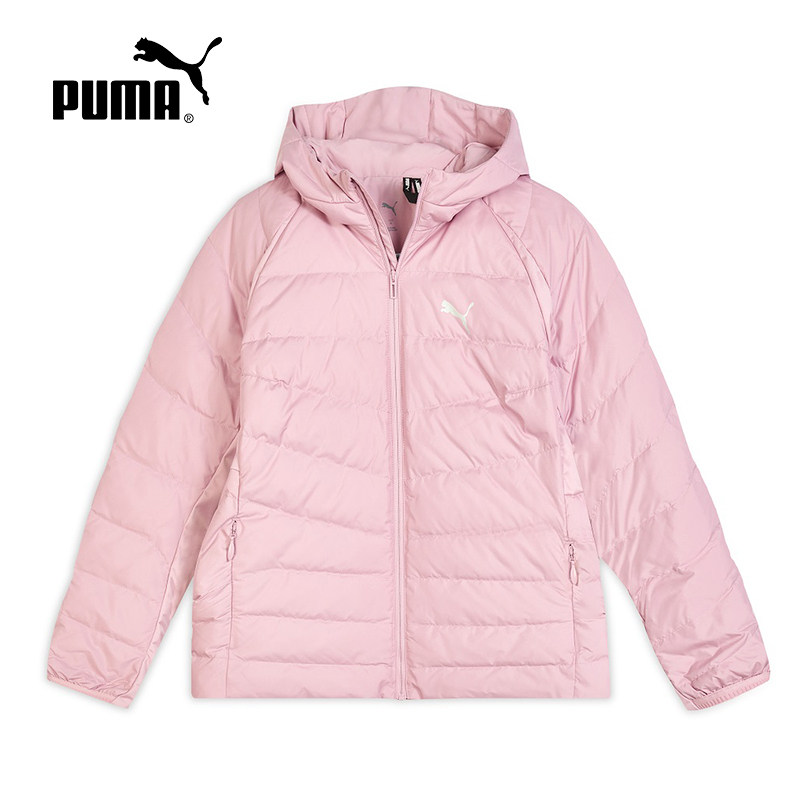 PUMA彪马冬季新款女子休闲运动拒寒保暖连帽羽绒服外套528703-65