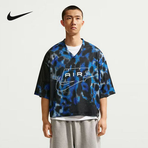 Nike耐克夏季新款Air男子时尚透气网眼球衣运动短袖 IF1265-452