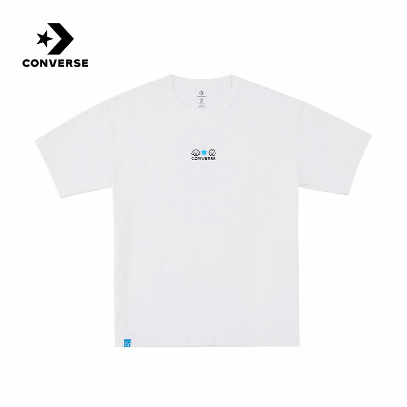 Converse匡威26夏新品男女休闲运动短袖宽松透气T恤衫 UCK176-W70