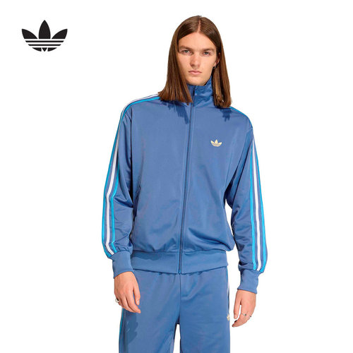 adidas阿迪达斯三叶草三条纹FIREBIRD夹克早春男针织薄外套KD3843