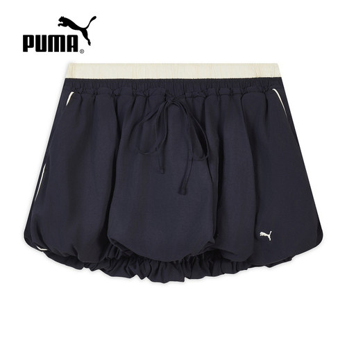 PUMA彪马MUSINSA联名优雅运动风裙裤2026夏女花苞短裙 638018-16