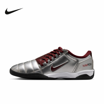 Nike耐克女鞋Total 90银色低帮运动鞋薄底鞋复古足球鞋IM7595-003
