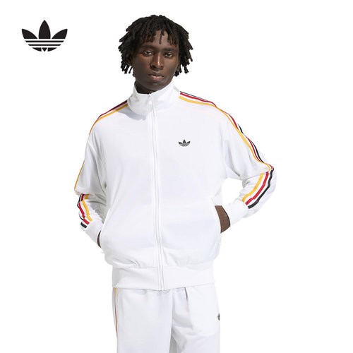 adidas阿迪达斯FIREBIRD夹克2026春男三叶草彩色三条纹外套KD3844