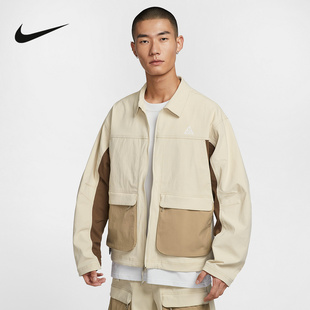 229 外套HV0599 NIKE耐克ACG男子户外防泼水夹克秋季 宽松刺绣工装