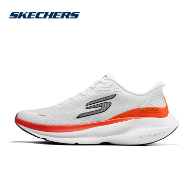 Skechers斯凯奇男士高回弹轻质透气舒适专业跑步鞋246220/WBO