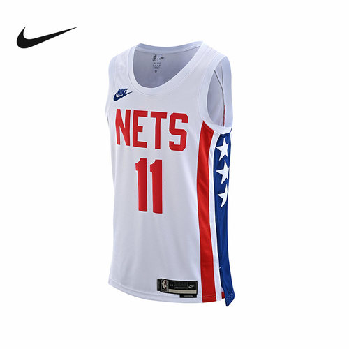 Nike耐克布鲁克林篮网欧文DRI-FIT NBA JERSEY男子球衣DO9444-102