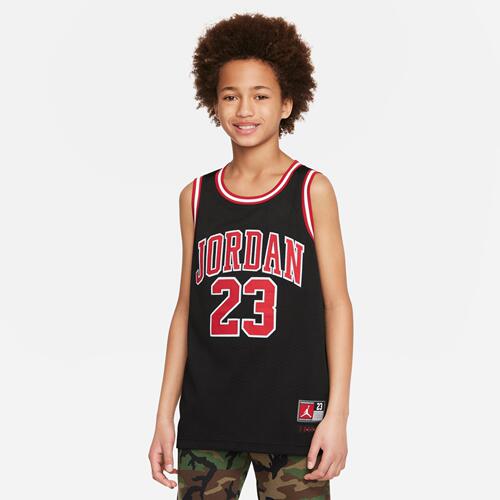 NIKE耐克童装T恤夏季JORDAN男女大童休闲运动针织背心DO1968-687