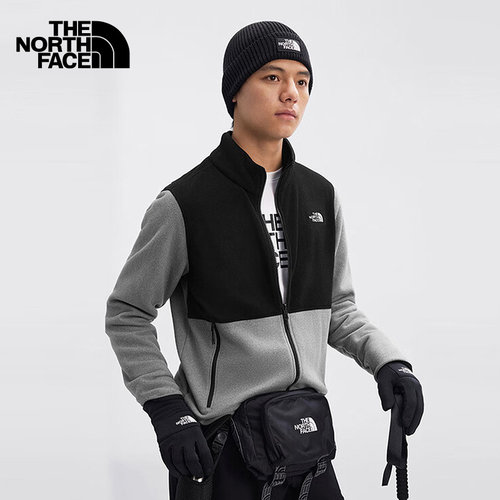 THE NORTH FACE北面抓绒衣男户外保暖外套内胆NF0A8FJ3CTO1