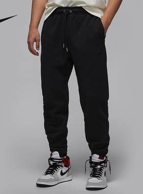 耐克秋季新款男子JORDAN针织透气休闲运动收口长裤FV7252-010