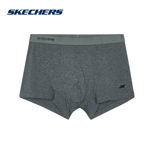 Skechers斯凯奇男士运动内裤舒适休闲透气平角裤 P324M053/0038