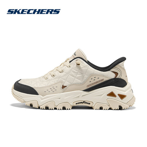 Skechers斯凯奇云岚徒步鞋女士闪穿防滑耐磨运动鞋180114/NTBK