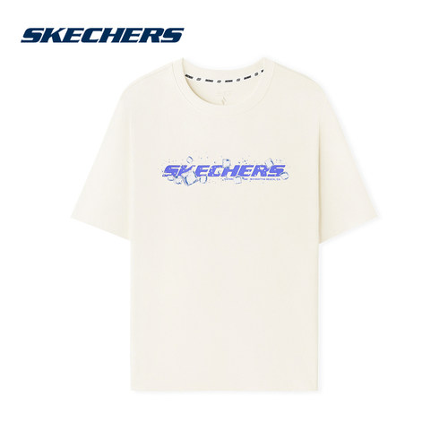 Skechers斯凯奇2026夏季男女同款运动休闲时尚短袖T恤 L226U082