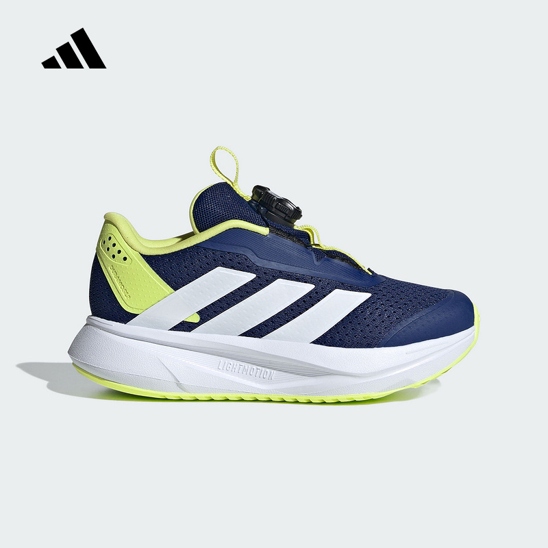 adidas阿迪达斯DURAMO SL2按钮跑步鞋2025秋男女小童运动鞋KJ6282