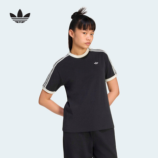 adidas阿迪达斯三叶草半袖2026新款夏女运动休闲短袖T恤 KY8127