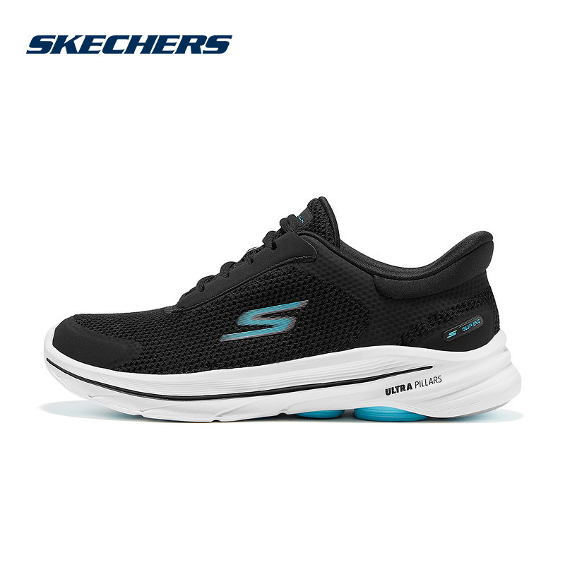 SKECHERS斯凯奇2025秋女闪穿健步鞋户外运动休闲鞋 125932/BKAQ图片