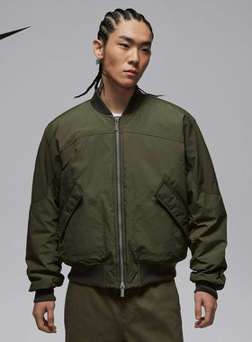 NIKE耐克男棉服2026春新款保暖棉衣运动外套飞行员夹克IH0872-325