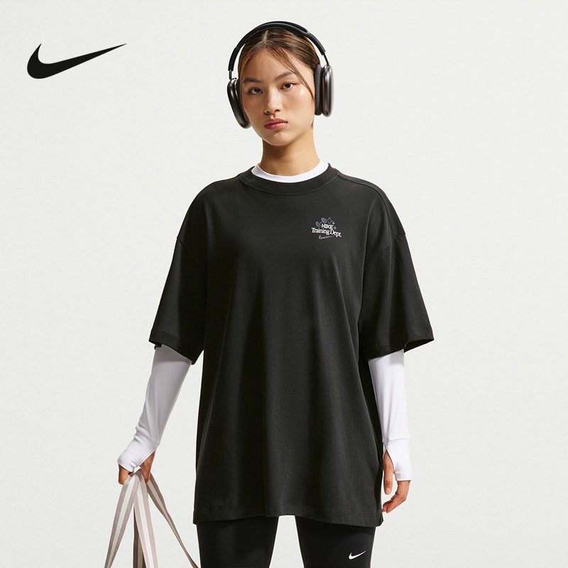 耐克（NIKE）|（新款）2026秋女短袖针织衫 IV5474-010 - 实物图
