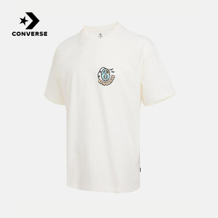 W2Y MCJ645 Converse匡威2025秋男子运动短袖 休闲宽松舒适圆领T恤