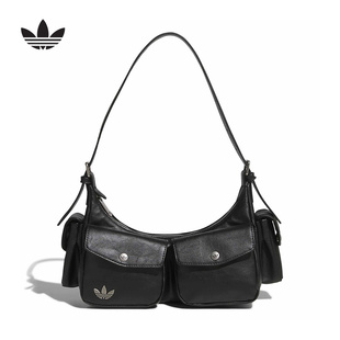 adidas阿迪达斯三叶草时尚 KW4748 女包腋下包手提包2026春单肩包