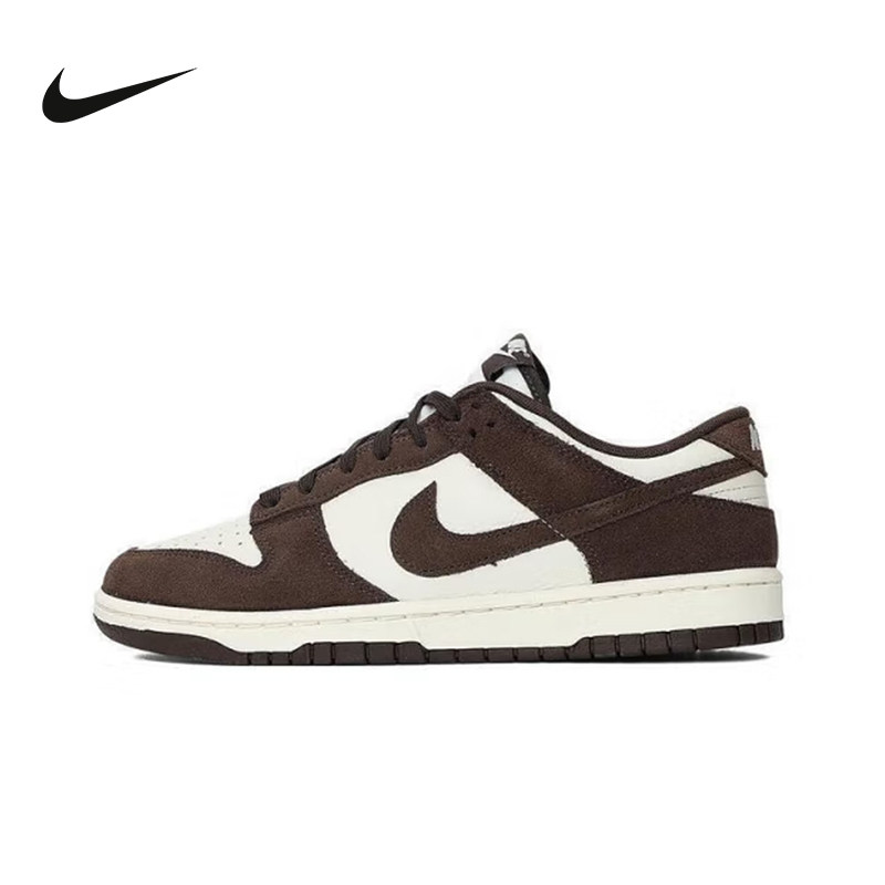 Nike耐克男鞋Dunk白棕低帮复古板鞋新款休闲百搭运动鞋FQ8249-104 - 实物图