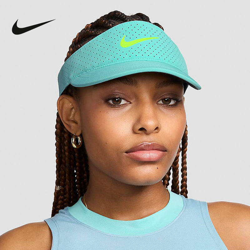 耐克nike网球帽速干透气空顶帽跑步运动帽休闲遮阳帽fb6443-300