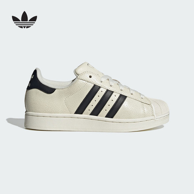 adidas阿迪达斯三叶草2025冬季女鞋贝壳头运动鞋休闲鞋板鞋JS4013