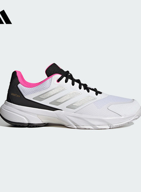 adidas阿迪达斯运动鞋2025秋男COURTJAM CONTROL 3网球鞋 JH5136