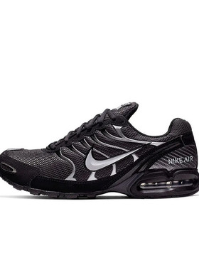NIKE耐克 AIR MAX TORCH 4全黑男子气垫缓震运动跑步鞋343846-002