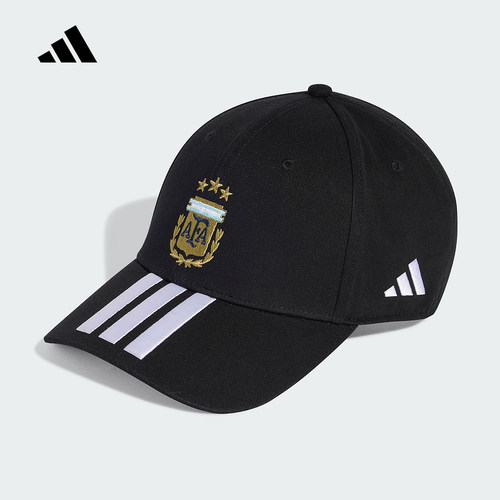 adidas阿迪达斯阿根廷队足球文化鸭舌帽遮阳春中性运动帽 KE5950
