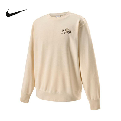 nike耐克卫衣男2025春新款运动休闲背后图案圆领套头衫IB8234-901