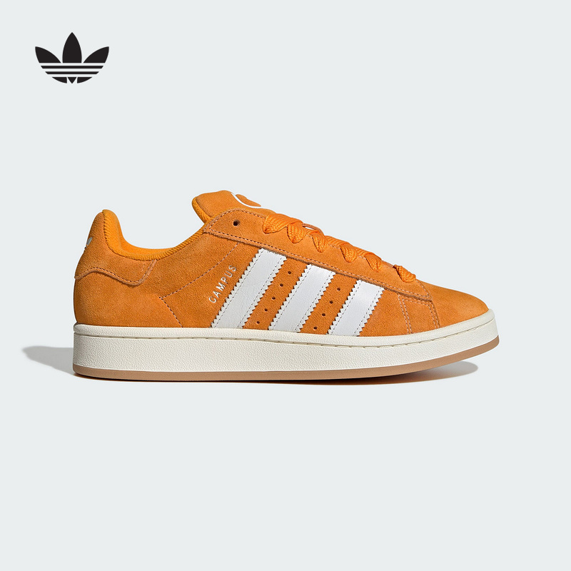 adidas阿迪达斯三叶草面包鞋2025冬CAMPUS 00S男女滑板鞋 JQ6040