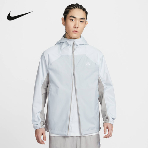 Nike耐克男外套26春新款刺绣ACG户外运动梭织连帽夹克IF1144-025