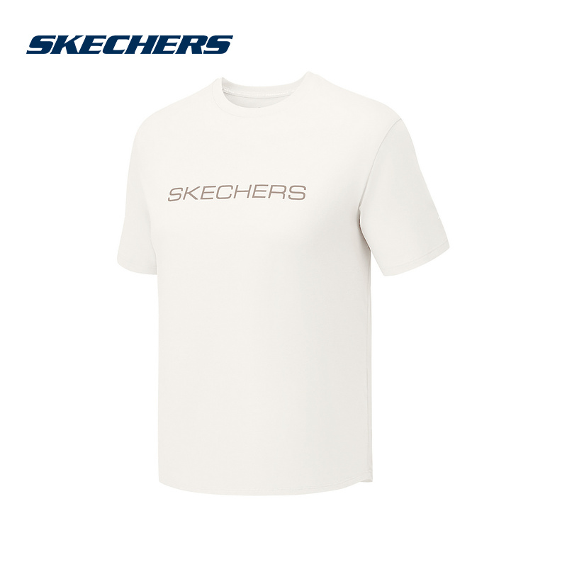 SKECHERS|（新款）2025秋女短袖衫 P325W078-01B4