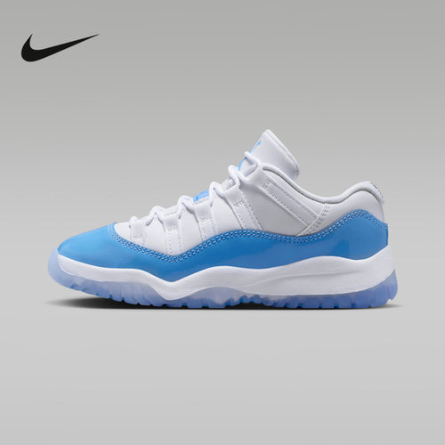 Nike耐克男女小童鞋AIR Jordan 11 AJ11运动休闲篮球鞋FV5116-100