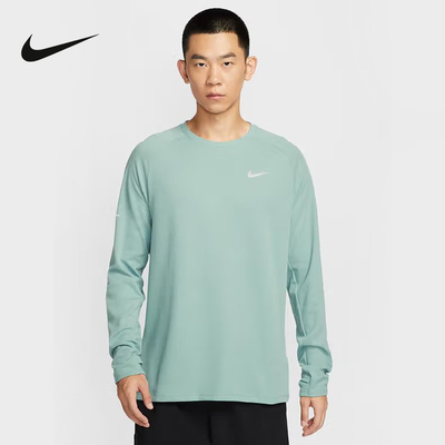 NIKE耐克卫衣男2025秋新款健身训练打底衫跑步长袖T恤HV2706-017