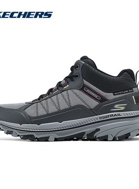 SKECHERS斯凯奇冬男拼接缓震户外休闲运动鞋 220759C-GRY