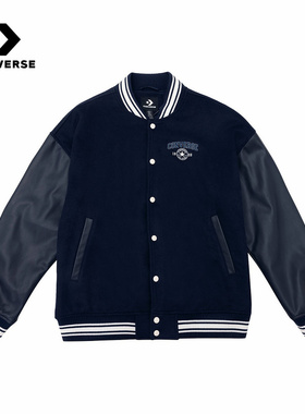 Converse匡威26春新品男女休闲外套潮流撞色保暖棉服 UCJ695-695