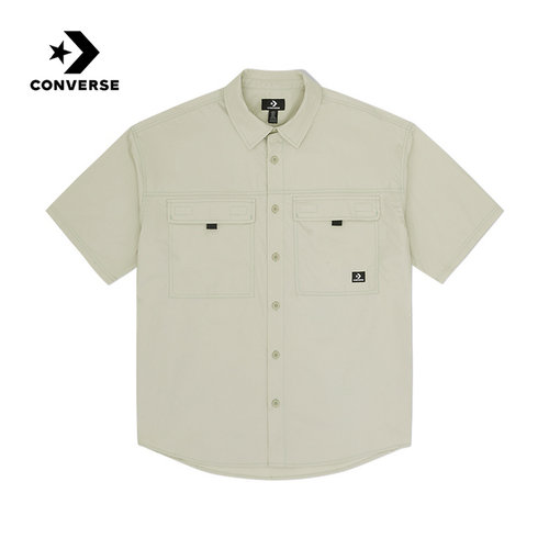Converse匡威2025夏男款休闲Polo衫短袖衬衫 10028348-A01