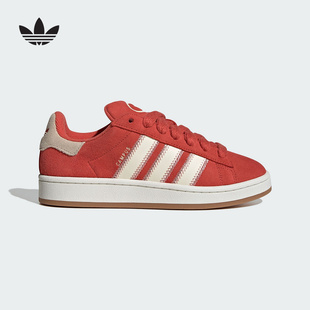 女鞋 面包鞋 CAMPUS W红色板鞋 JQ5805 00s adidas阿迪达斯三叶草男鞋