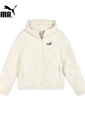 PUMA彪马连帽羽绒服2025冬女WARMCELL防风拒水保暖外套 693541-87