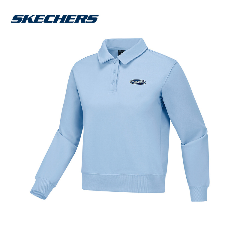 SKECHERS|（新款）2025春女卫衣 P424W040-02K5