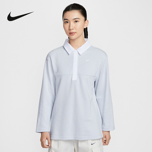 IF0358 翻领套头衫 043 运动休闲宽松长袖 Nike耐克女卫衣2026春新款