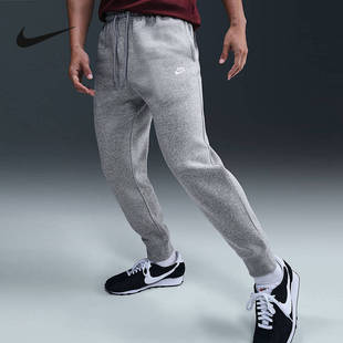 FN3788 NIKE耐克男裤 刺绣针织收口运动长裤 加绒卫裤 063 子25冬新款