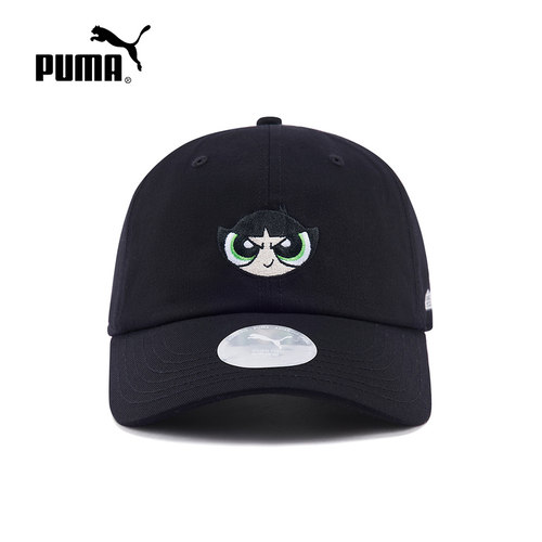 PUMA彪马飞天小女警联名男女同款刺绣复古元气棒球帽遮阳帽027578