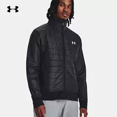 Under Armour Launch Insulated Run Men's Running Sports Jacket Zipper Jacket 1380868-001
