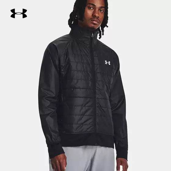 Under Armour Launch Insulated Run Men's Running Sports Jacket Zipper Jacket 1380868-001